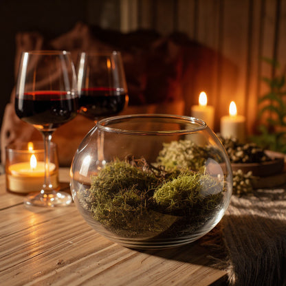 Serene Moss Glass Terrarium™