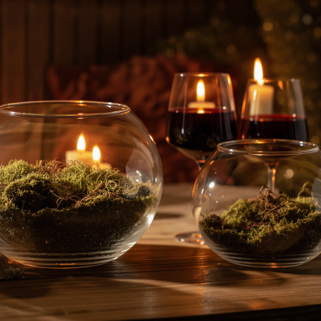 Serene Moss Glass Terrarium™